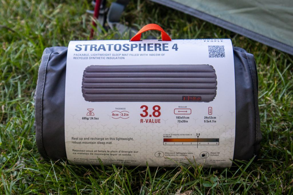 アウトドア寝具 Rab / Stratosphere 4 Sleeping Mat Stratosphere 4 Sleep Pad (24.5oz) | Rab® US